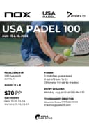 USA PADEL 100 PADEL39 NORTH AUSTIN