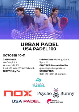 3DYNAMIC USA PADEL 100 URBAN PADEL