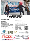 USA PADEL 100 IPADEL HOUSTON