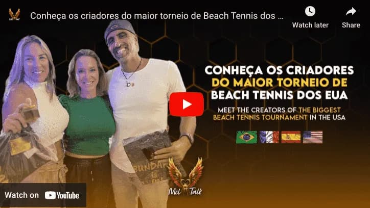 Meet the Minds Behind the Largest Beach Tennis Tournament in the U.S.!