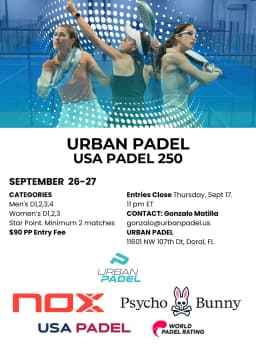 USA PADEL 250 URBAN PADEL